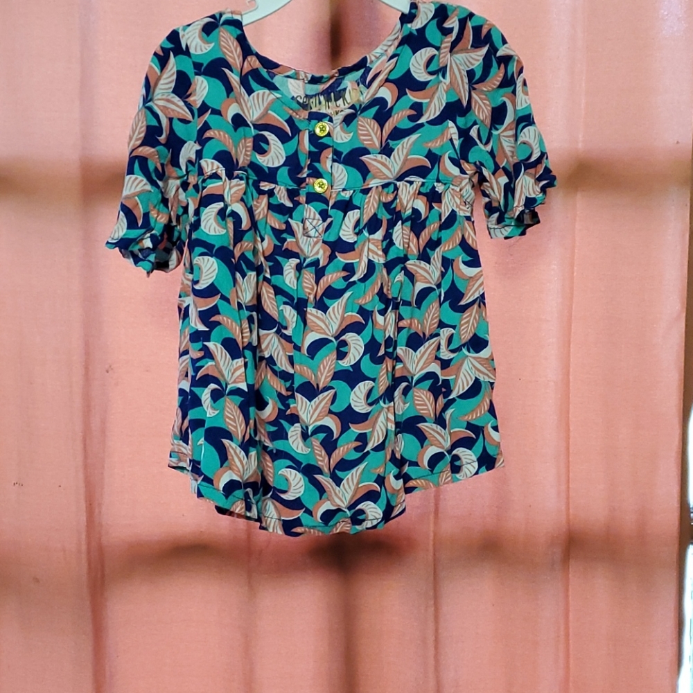 Floral shirt and shorts